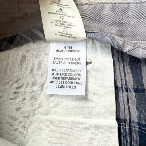 NWT Vintage Denver Hayes Plaid Flat Front Shorts - Picture 7 of 9